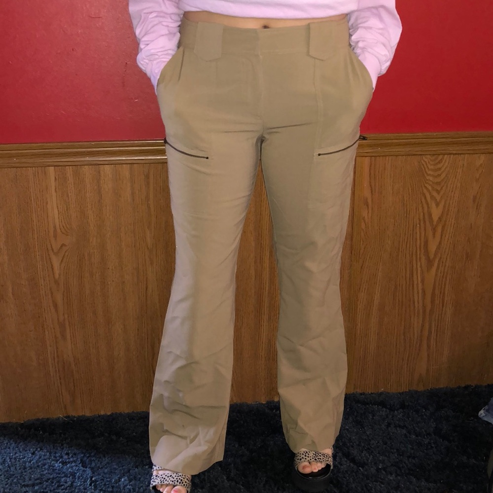 Wide leg dress pants